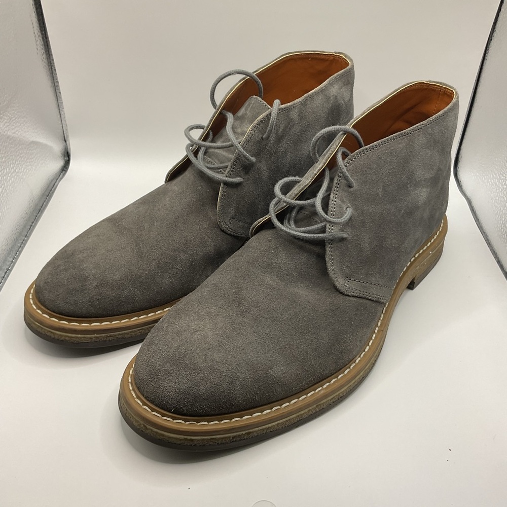 Steve Madden Men's P. Mike‎ Taupe Gray Suede Chukkas, Size 10 M Boots 170213